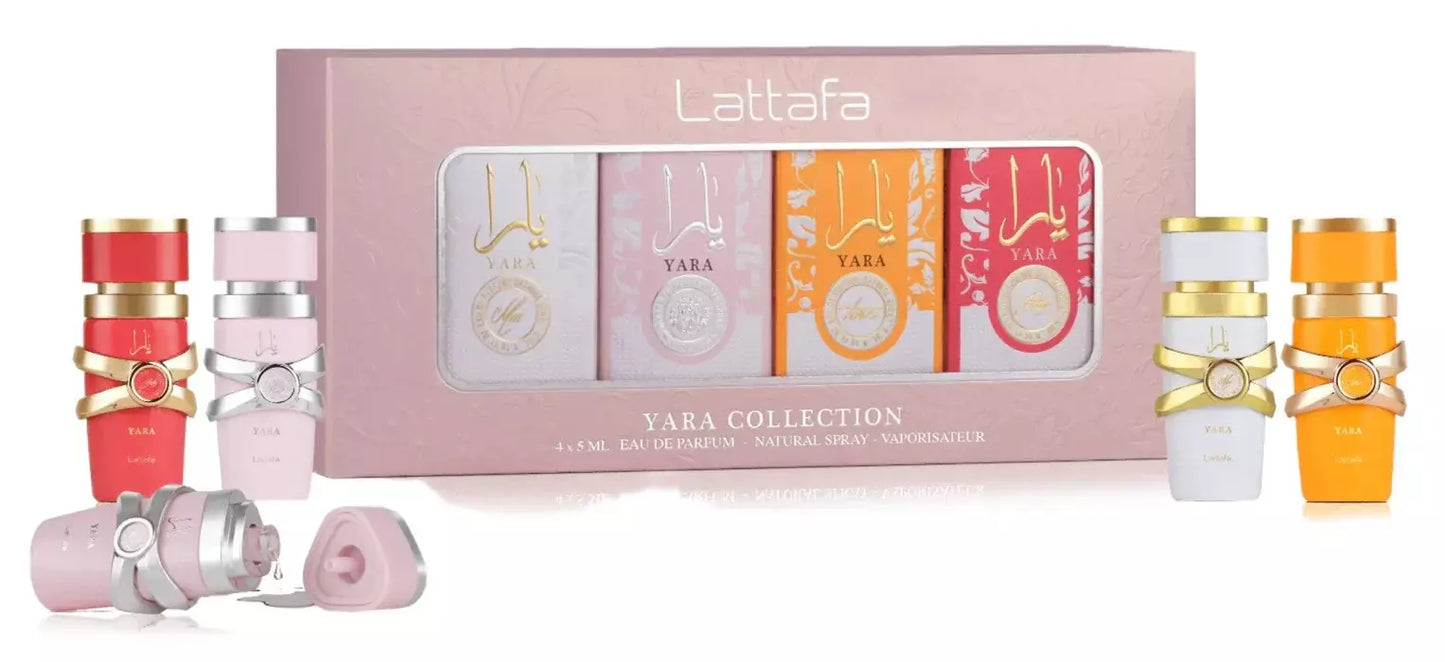 Lattafa Yara Pink Candy Tous Moi dāvanu komplekts 5ml x 4 vienības