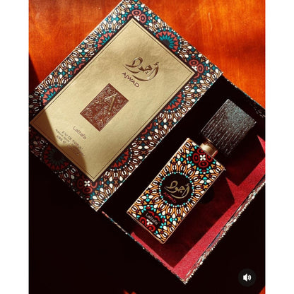 Ajwad Unisex EDP 60 ml Lattafa ( iedvesmots no Roses vanilla Mancera )