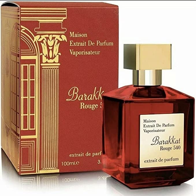 Barakkat Rouge 540 Fragrance World 100ml Unisex extrait