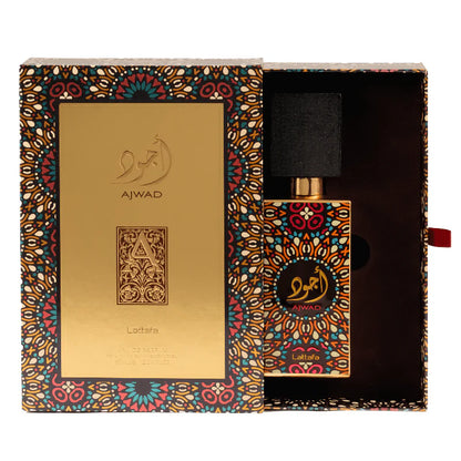 Ajwad Unisex EDP 60 ml Lattafa ( iedvesmots no Roses vanilla Mancera )